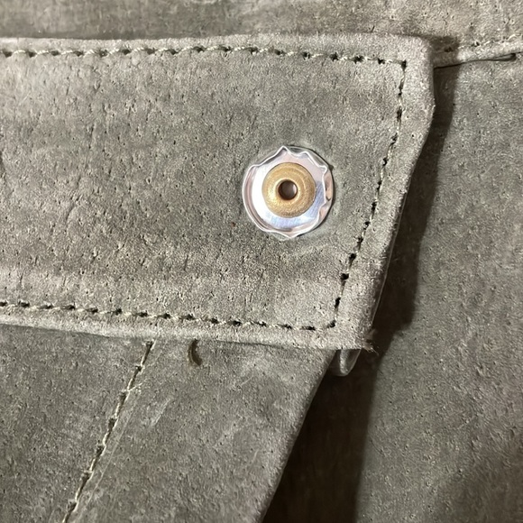 Blank NYC Mud Pie 100% Leather Mini Skirt SZ29 - Picture 6 of 6